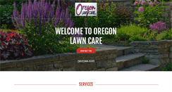 Desktop Screenshot of oregonlawncare.com