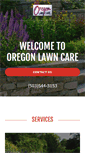 Mobile Screenshot of oregonlawncare.com